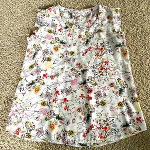 Womens Pleione floral blouse size Small